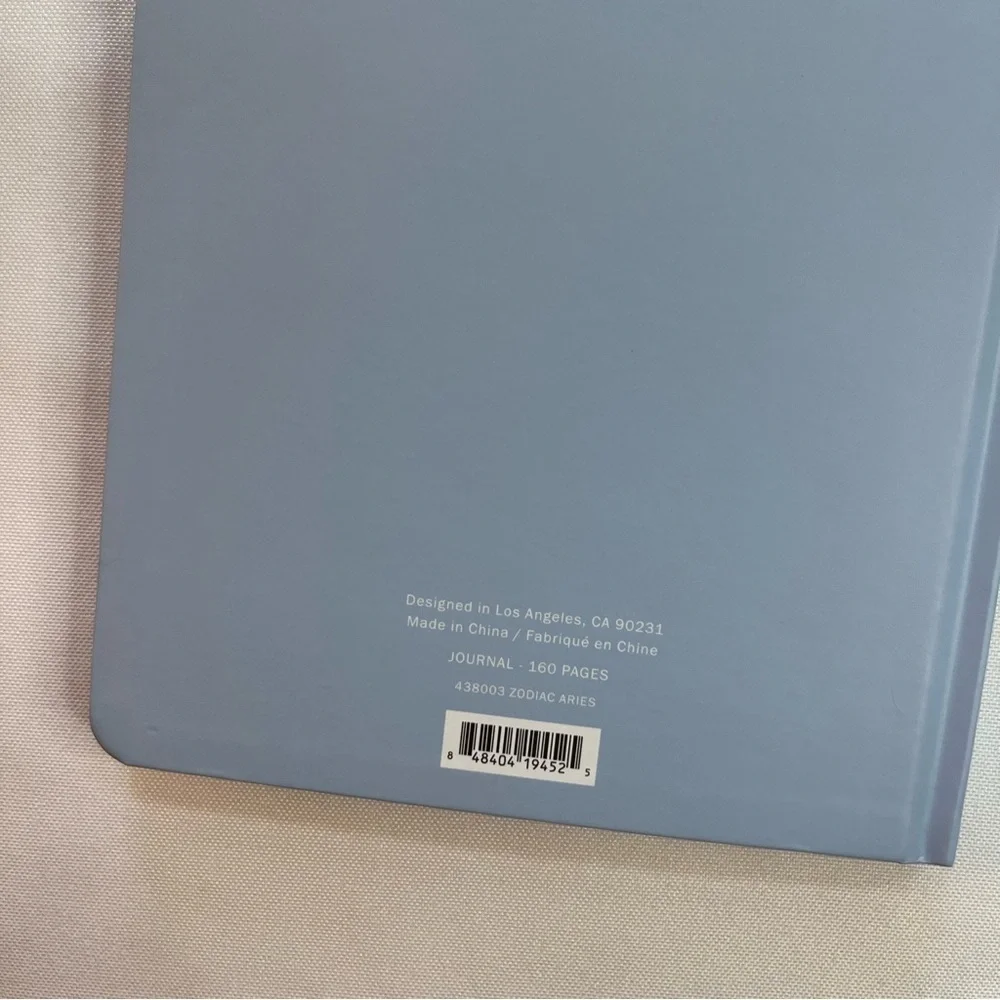Fringe Studio Aries Zodiac Blue Stationary Set Notebook, Coffee Mug, & Pens NWT